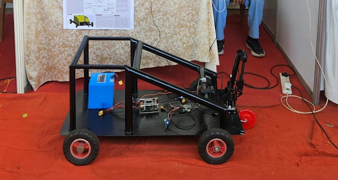 develop ros2 robotics, ardupilot mavlink integration and robot arm control