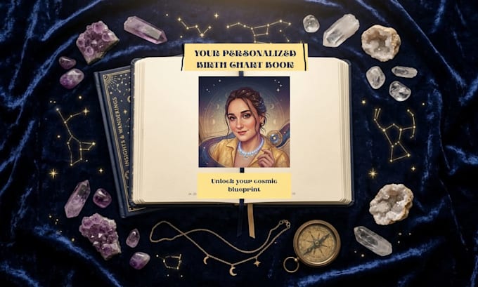 create a personalized birth chart reading and astrology PDF