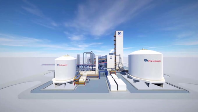 do 3d industrial process animation engineering plant visualization cad animation