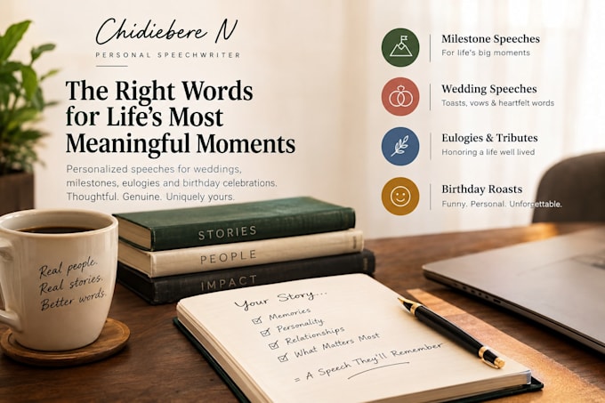 write a captivating speech for any occasion