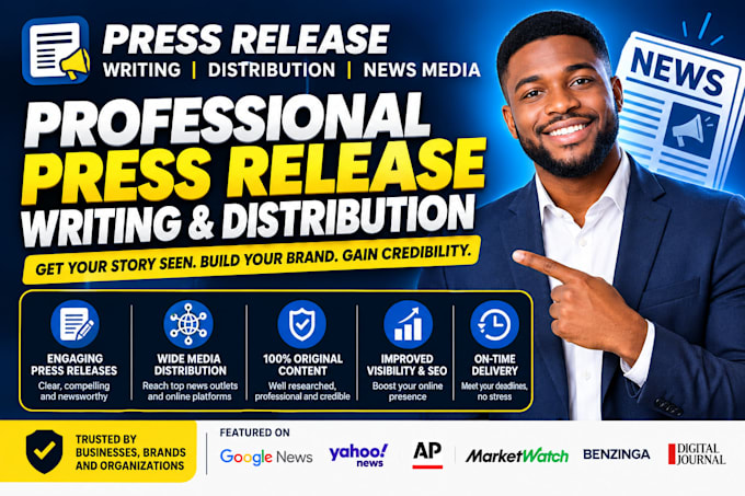 write press release PR distribution news media press release writing pr writing