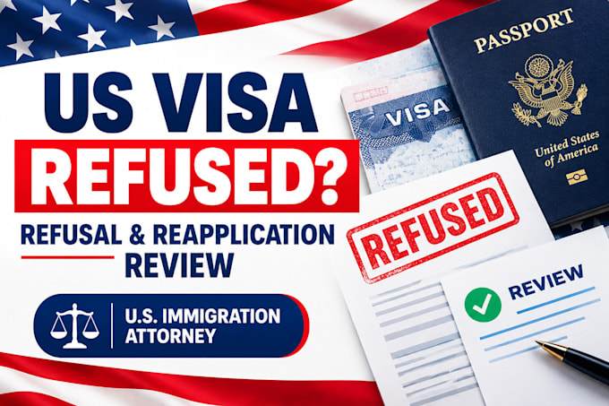 review your US visa refusal and reapplication documents