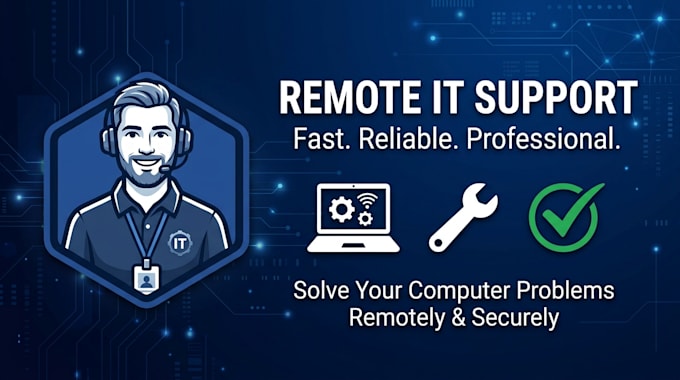 provide remote IT support and fix your computer problems