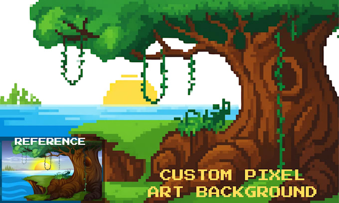 create 2d top down pixel art background tileset pixel art animation