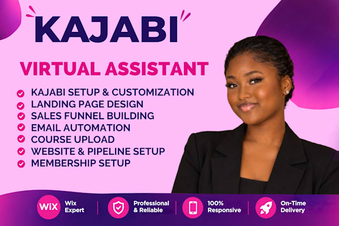be a professional kajabi virtual assistant