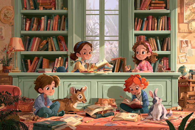 illustration for children book