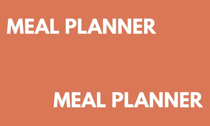 create a personalized weekly meal plan, recipes and grocery list