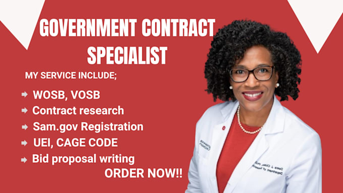 set up sam gov registration, uei, cage code, naics code, and government contract