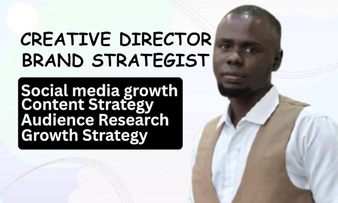 be your creative director for brand strategy, visual identity and art direction