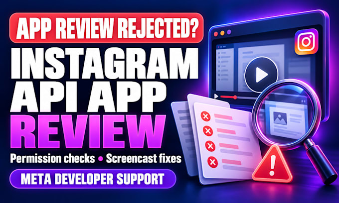 fix meta app review rejection for instagram API and facebook permissions