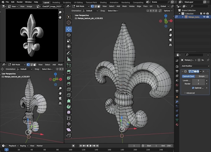 create custom 3d models and designs in blender