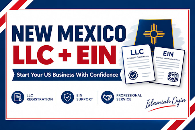 register your new mexico llc with ein