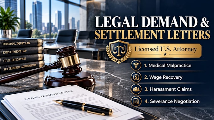 draft a strong workplace harassment and discrimination demand letter