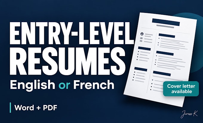 rewrite your entry level resume and tailor your cover letter