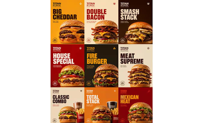 do professional food poster design