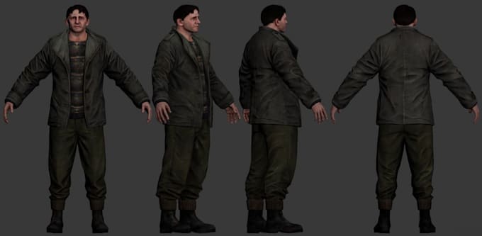 create ps1 psx ps2 low poly 3d game characters rigging and animation