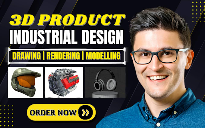 do 3d cad design 3d printing design 3d model 3d product design industrial design