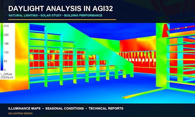 perform professional daylight calculations in agi32