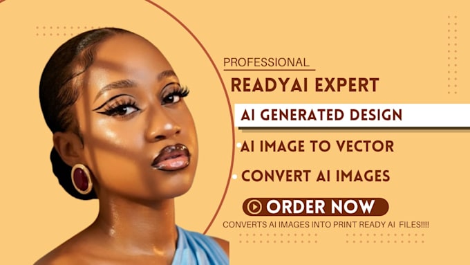 convert ai generate design to print ready file