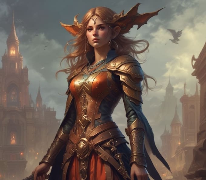 fantasy horror and fantasy horror character