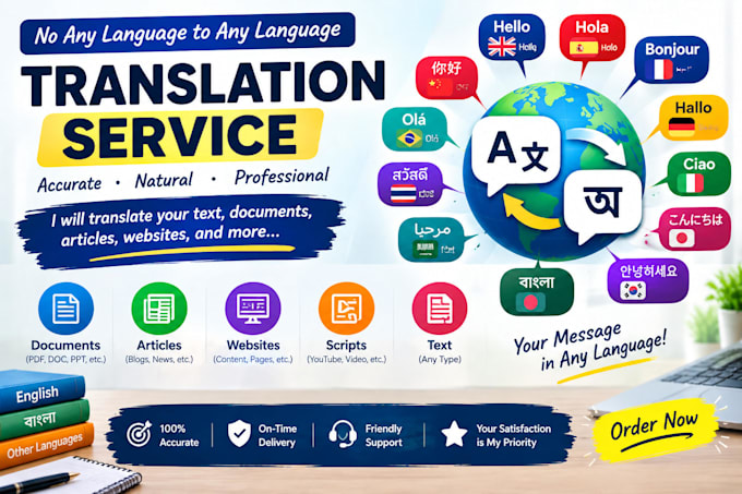 translate your script into any language accurately