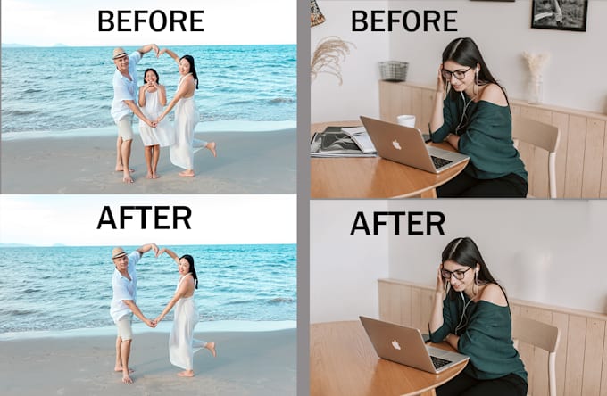 remove person and object in photoshop