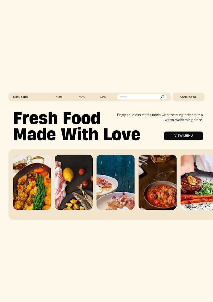 build a responsive wordpress restaurant website