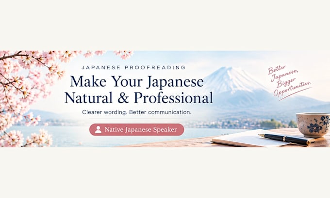 proofread and improve your japanese content