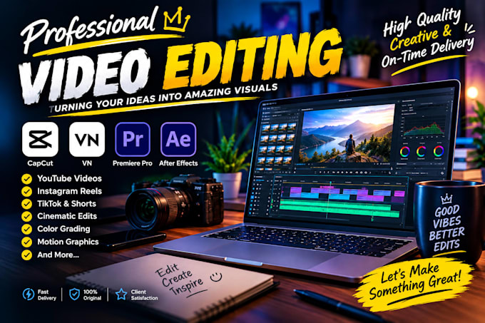 edit engaging reels and shorts professionally