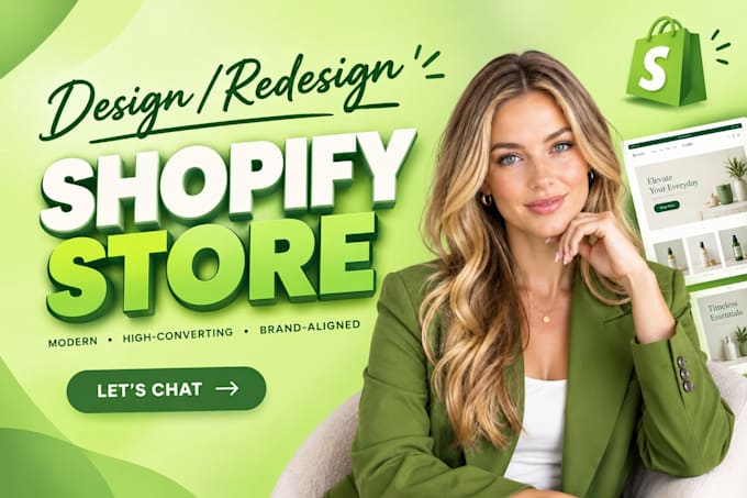 design custom shopify website, shopify wbsite design, shopify web design