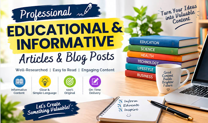 write informative educational articles