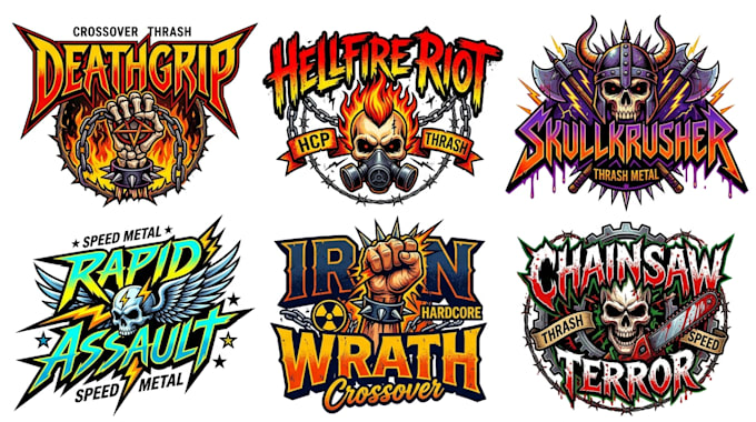 do slamming brutal death slam metal goregrind deathcore logo