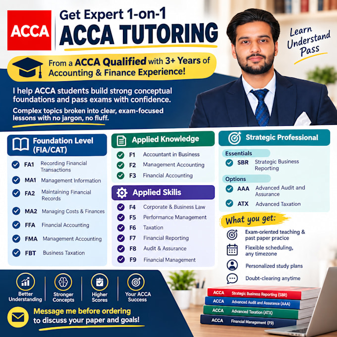 be your acca exam tutor and mentor