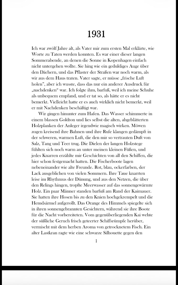 professionally proofread and edit german texts