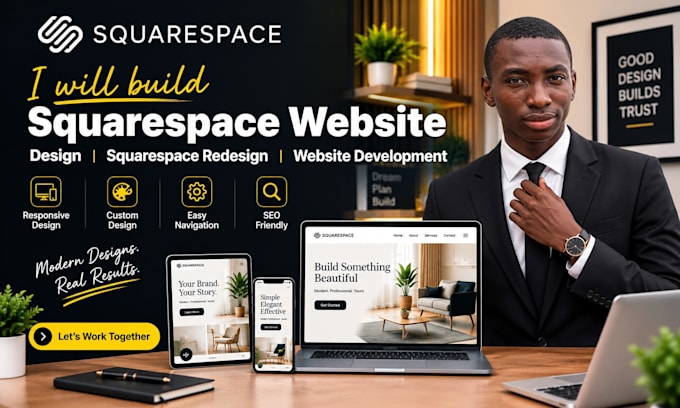 build squarespace website design squarespace redesign website development