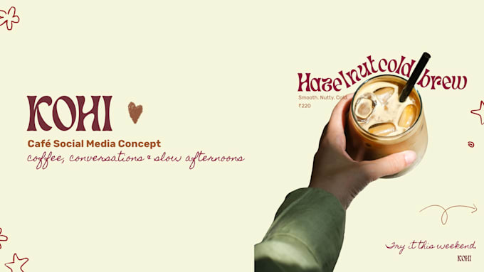 create custom instagram content for your café