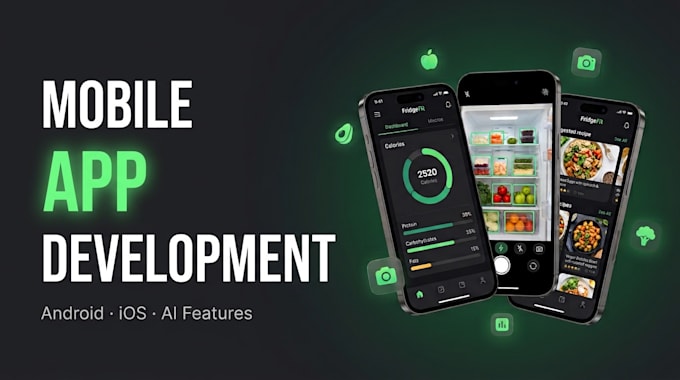 develop your mobile app for IOS and android with ai features