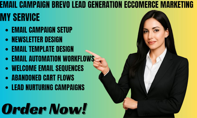 setup email campaign brevo klaviyo b2b lead generation eccomerce marketing flow