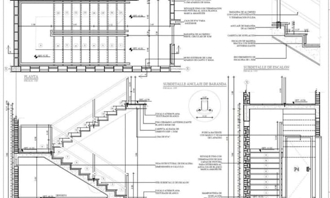 create architectural drawing for planning and building control in UK