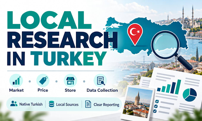 do local research and data collection in turkey
