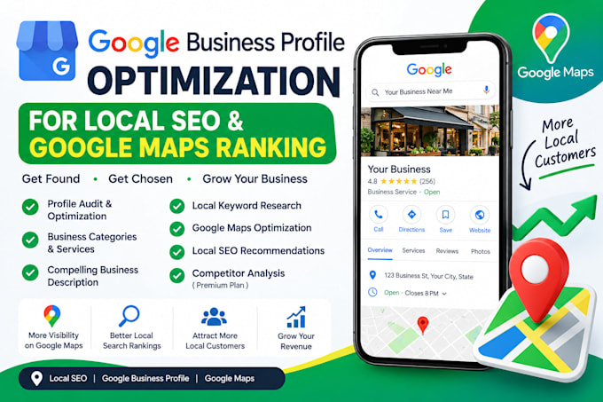 optimize your google business profile for local SEO maps ranking