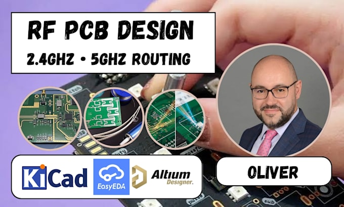 design rf pcb, integrate antennas, and route 5ghz iot hardware