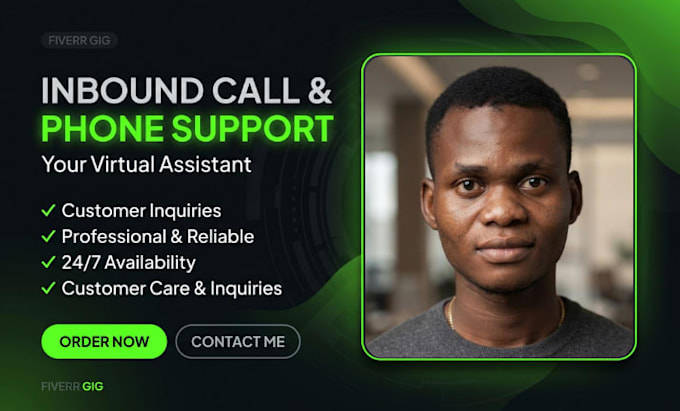 be your inbound call and phone support virtual assistant