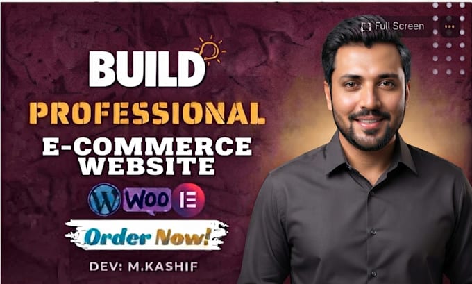 build a wordpress ecommerce website with elementor p