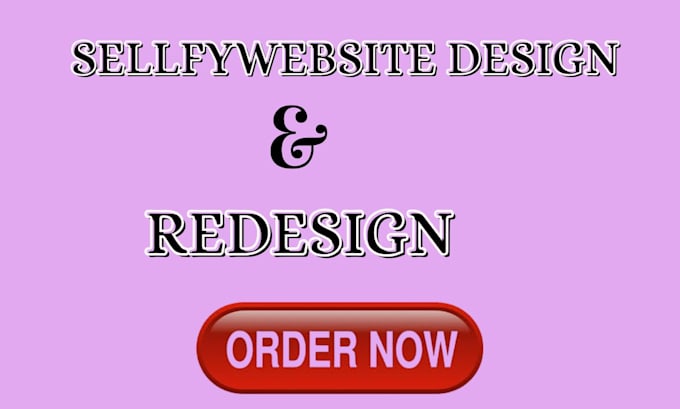 do sellfy website design and redesign website