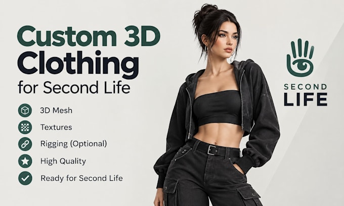 do 3d clothing design 3d rigging virtual clothing second life second life mesh