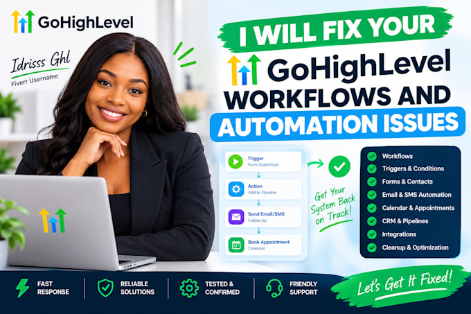 fix your gohighlevel workflows and automation issues