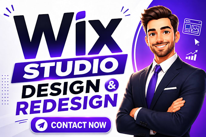 design and redesign wix studio website