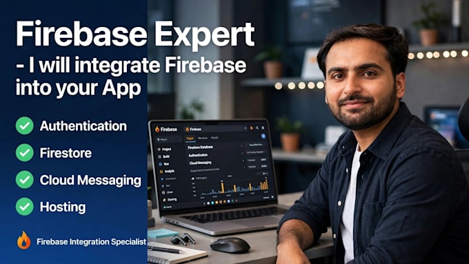 integrate firebase into your android ios or flutter app