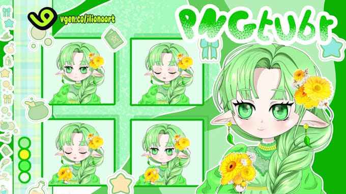 draw chibi pngtuber for you